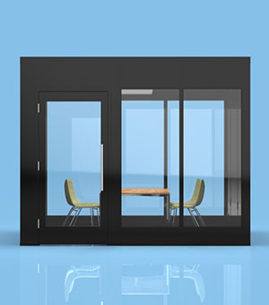 Zonez 10x10 privacy meeting room