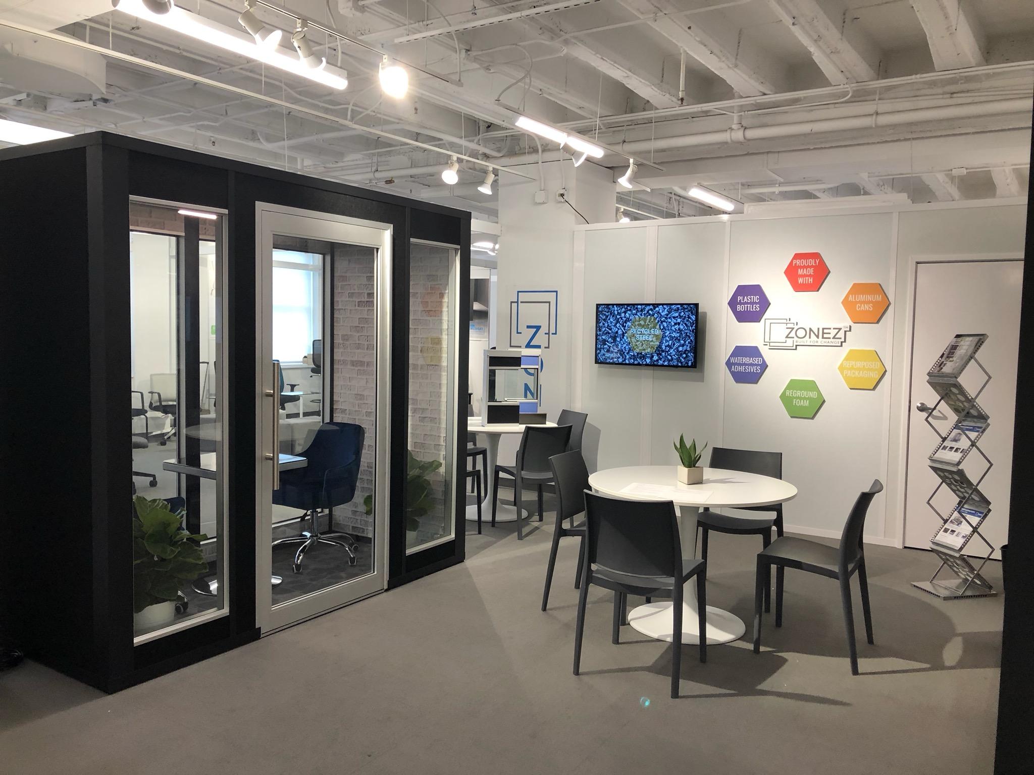 4x8 Privacy room Zonez office meeting pods